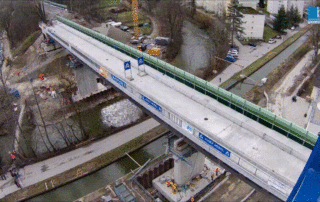 Brücke Querverschub, DB Netz AG